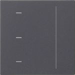 Gira Systeem 3000 - Bedieningstoets 536528 Antraciet - 4010337096894 - GIRA