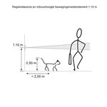 Gira Systeem 3000 - Bewegingsmelder 5373005 Zwart mat - 4010337049845|exclusief basiselement bv540300 - GIRA