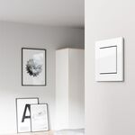 Gira E2 - Afdekraam 0214295 wit vlak glanzend - 4010337022268 - GIRA