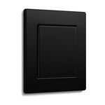 Gira E2 - Afdekraam 0213095 Vlak Zwart mat - 4010337036838 - GIRA
