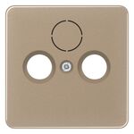 Jung CD Range - Centraalplaat satelliet CD561SATGB Goud brons - 4011377470804 - Jung