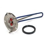 Verwarmingselement 1500W Ariston onderdelen EVO 50,80 en 100 - set van 2 HE1 1500w en HE2 1500w - inclusief anodes en afdichtrubbers - 5414849650930|niet geschikt voor INOX - 