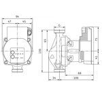 Wilo Varios PICO-STG 15/1-7 130 "1" Circulatiepomp (medium gekoeld) | 4215540 - 3,75M3/H - 4048482765594 - Wilo