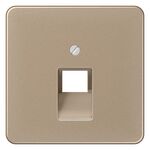 Jung CD Range - Centraalplaat IAE/UAE CD569-1UAGB Goud brons - 4011377682207 - Jung