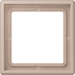 Jung LS range Ombre brulee Claire LS 990 Afdekraam 1-voudig LC32131 - LC981240 - 4011377253919 - Jung
