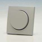 Hager Berker S1 aluminium - dimmerknop 11371404 - 11371404 - 