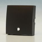 Hager Berker S1 Zwart Mat - centraalplaat 11461606 - 11461606 - 