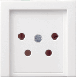 Gira centraalplaat ptt wit mat - 027927 - 027927 - GIRA