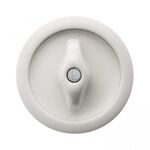 Hager Berker Serie 1930 polarwit porselein - draaiknop 16476900 - 4011334506928 - Berker