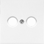 Jung centraalplaat - LS990TVWW - 4011377136908 - Jung