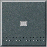 GIRA Tx44 drukvlakschakelaar controle (sw ib) antraciet - 013667 - 4010337136675 - GIRA
