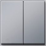 GIRA Tx44 serie-wippen (sw ib) kleur aluminium - 029565 - 4010337295655 - GIRA