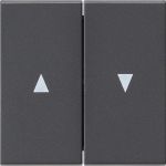 Gira Systeem 55 - Bedieningswip 029428 Antraciet - 4010337294283 - GIRA
