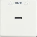ABB Busch-Jaeger Future linear bedieningselement Aan-/uit-schakelaar Hotelkaart Wit 2CKA001710A3928 - 1710-0-3928 - 4011395131664 - Busch-Jaeger