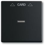 ABB Busch-Jaeger Future linear bedieningselement Aan-/uit-schakelaar Hotelkaart Zwart 2CKA001710A3905 - 1792 885 - 4011395127285 - Busch-Jaeger