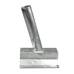 MUURSTEUN GEGALVANISEERD 48MM TBV KOFFERARMATUUR - - 