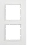 Hager Berker B7 polarwit mat - afdekraam 10126919 - 4011334376620 - Hager Berker