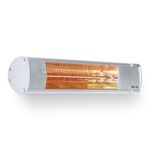 Totrec kwartstraler 2000 Watt - IP65 met afstandbediening - 14m3 effectieve zone - Trotec IR2050 - 