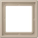 JUNG LC981243 Afdekraam enkelvoudig Ombre naturelle claire - LC32142 - 4011377253940 - Jung