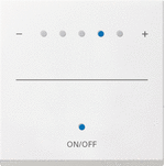 GIRA systeem 2000 op.st. touchdimmer systeem 55 zuiver wit glanzend - 226003 - niet meer leverbaar - vervanger 536503 tbv systeem 3000 - 226003 - GIRA