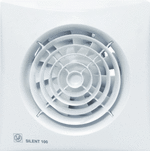 Soler & Palau SILENT-100CRZ - Badkamer-/toiletventilator 5210401500 - buisdoorsnede 100mm - met nalooptimer - 8413893192561 - Soler & Palau 