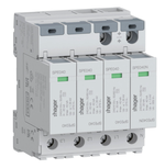 HAGER OVERSPANNINGSBEVEILIGING T2 4P max 40kA 1.35kV TT-TNS - SPE440 - 3250610087305 - 