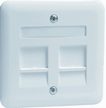 Peha centraalplaat -MJ 80.610.02MJ2NA wit - MJ 80610 02MJ2NA - Peha