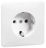 Peha wandcontactdoos 80.6611 W creme - 00450811 - 4010105450811 - 