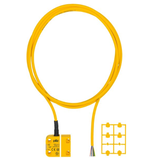 Pilz PSEN cs3.1a /PSEN cs3.1 1unit Capacitieve naderingsschakelaar | 541011 - veiligheidsschakelaar  10mm, 2x veiligheidsuitgang, 1x signaaluitgang, 5m kabel - 4046548067224 - PILZ