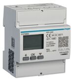 Hager EC - KWH-meter ECP380D - 80A - 3fase - direct S0 pulsuitgang - dubbeltarief - 3250612231416 - Hager