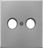Jung LS Range - Centraalplaat coax ES2990TV - 4011377841406 - Jung