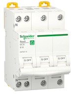Schneider Electric Resi9 Installatieautomaat 3P+N B16 6kA - 3606481905017 - Schneider electric