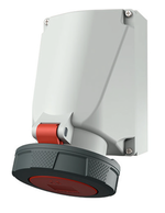 Mennekes CEE wandcontactdoos schroefklem 5-polig 400V 6H 63A IP67 (136A) HIM - 4015394000631 - Mennekes