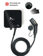 Juice Charger Me 3 – 11 kW/22 kW wallbox, 5 mtr type 2-kabel, RFID plug and charge, MID-meter, LAN/WLAN- APP, loadmanagement tot 250 stuks,IP67 - 4262479540005|8kg - JUICE