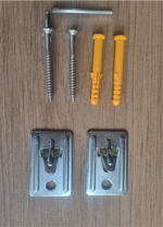 Wandbeugelset - - 