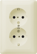 Gira wandcontactdoos - 078201 (speciale ovale inbouwdoos) - 078201 - GIRA