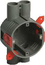 Attema HWD50 - Hollewand inbouwdoos HWD50 - 1088 - 8712259000312 - Attema