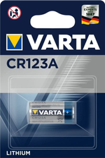 VARTA 6205 Lithium CR123A Fotobatterij 1600mAh - geschikt voor Fibaro mortion sensor - 4008496537280 - VARTA