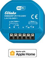 Eltako dimmodule 4A - zonwering schakelactor - ESB62NP- IP/110-240V - 30062003 - IP over Wifi - Apple Home gecertificeerd - Siri - 4010312324707 - Eltako