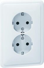 Peha wandcontactdoos 806412 w - 00482721 - 4010105482720 - 