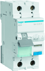 Hager Klasse A - Aardlekautomaat Haco B16A 30mA ADA916G - 3250611010999 - Hager Berker