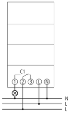 THEBEN, SYN 161 d - Analoge tijdklok - 4003468161371 - THEBEN