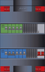 Attema groepenkast - XLAG2423FTH2 - E XLAG2423FTH2 - 