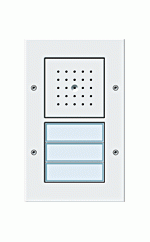 Gira deurstation opbouw 3-voudig deurcommunicatie - 126766 - 4010337267669 - GIRA