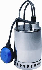 Grundfos Unilift KP 150-A1 Vuilwaterdompelpomp kabellengte 10 meter | 011H1800 - opvoerhoogte 5,5 meter - 8,5M3/H - 5700391115523 - grundfos