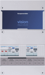 Hager Vision - Groepenkast VKG11B - 3250611051336 - Hager