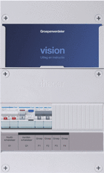 Hager Vision - Groepenkast VKG200A - 3250611051381 - Hager