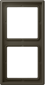 JUNG LC982241 Afdekraam tweevoudig Ombre naturelle - LC32140 - 4011377254718 - Jung