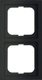 ABB Busch-Jaeger Future Lineare zwart mat afdekraam 1722-885k - 1754-0-4420 - 4011395128312 - Busch-Jaeger