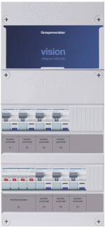 Hager Vision - Groepenkast VKG43P - 3250611056614 - Hager